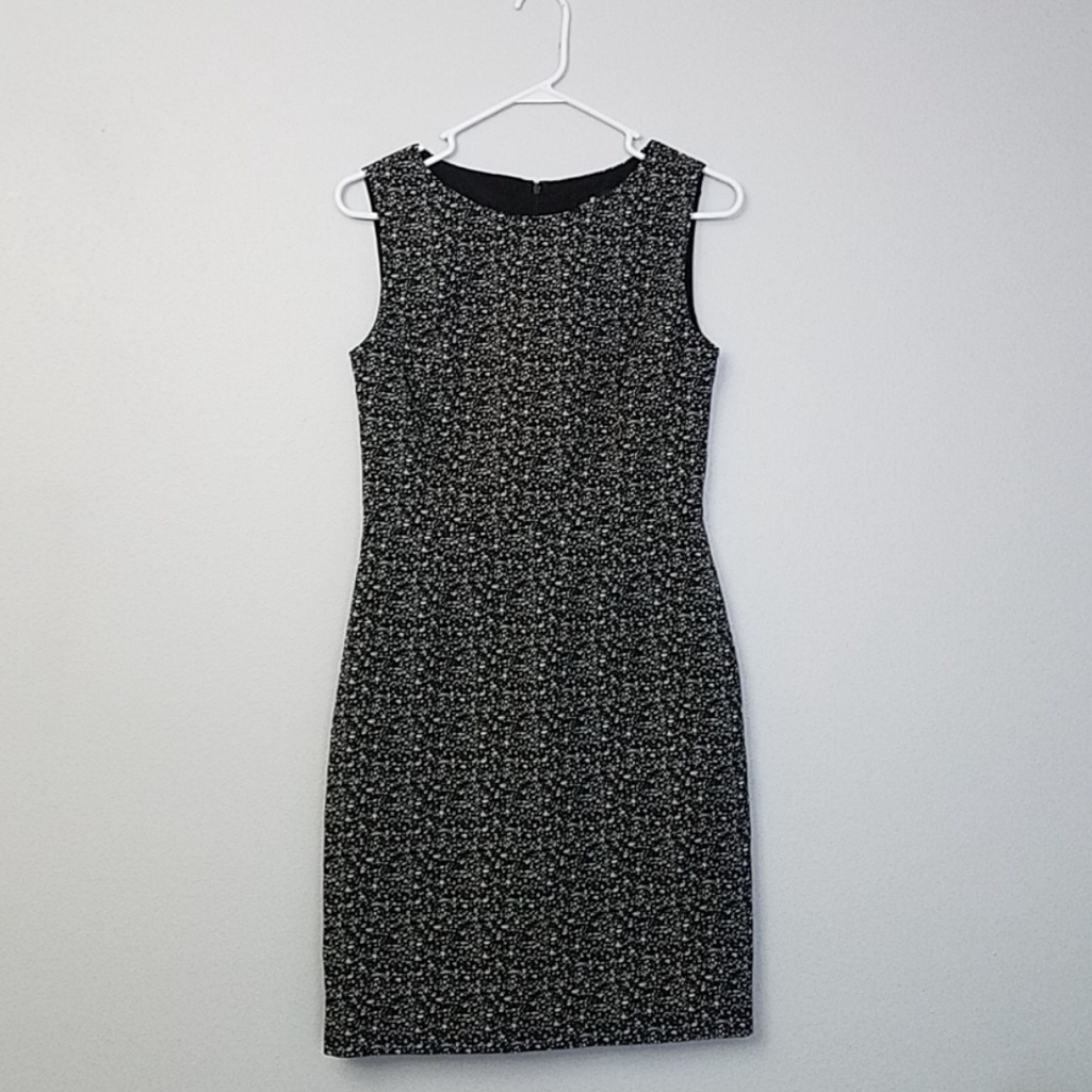 Nora Gardner Olympia Black White Dress